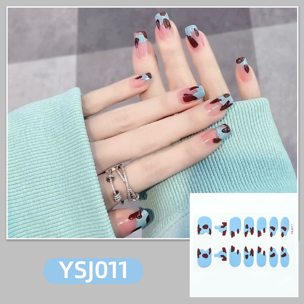 Kunstvolle Nagelverzierung mit Glitzerdetails Brehn