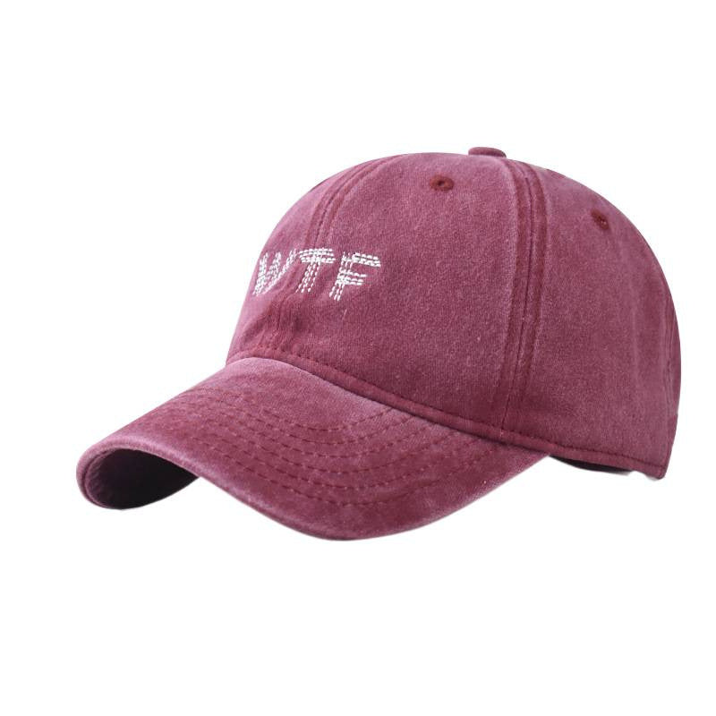 Damen Freizeit Destroyed Denim Baseballcap Brehn