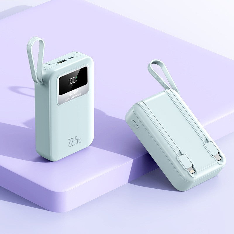 Tragbare Powerbank mit Intelligenter Schnellladefunktion und Led-Anzeige Brehn