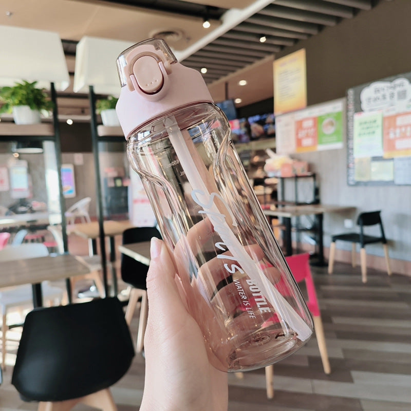 Damen Sportliche Trinkflasche mit innovativem Verschluss Brehn