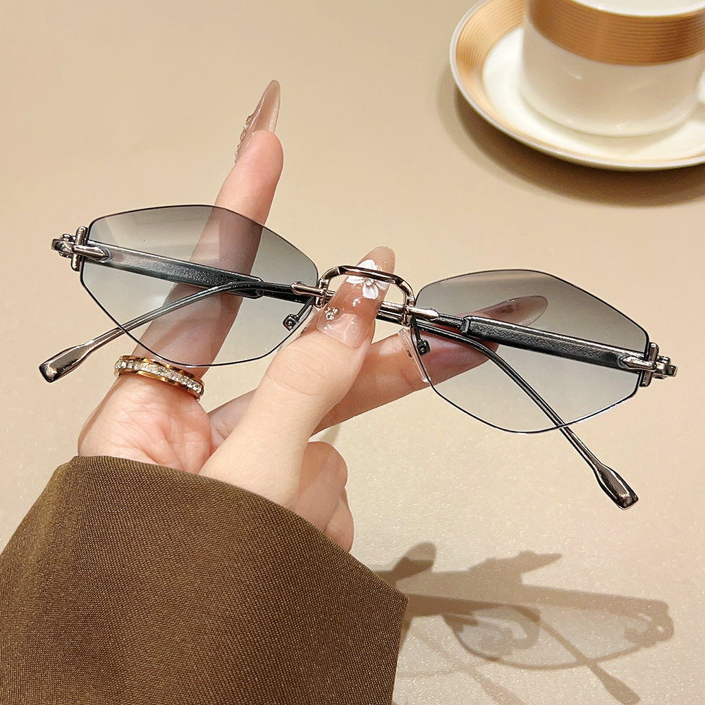 Chic Winkel Katzenaugen-Sonnenbrille Brehn