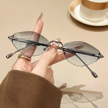 Chic Winkel Katzenaugen-Sonnenbrille Brehn