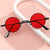 Damen modische runde Brille mit hochwertigem Metallrahmen und flexiblen Bügeln Brehn