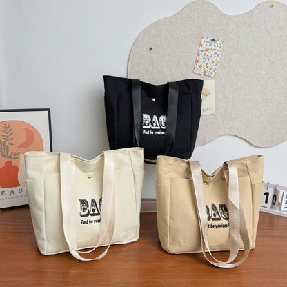 Lässige Canvas-Tote-Bag Brehn