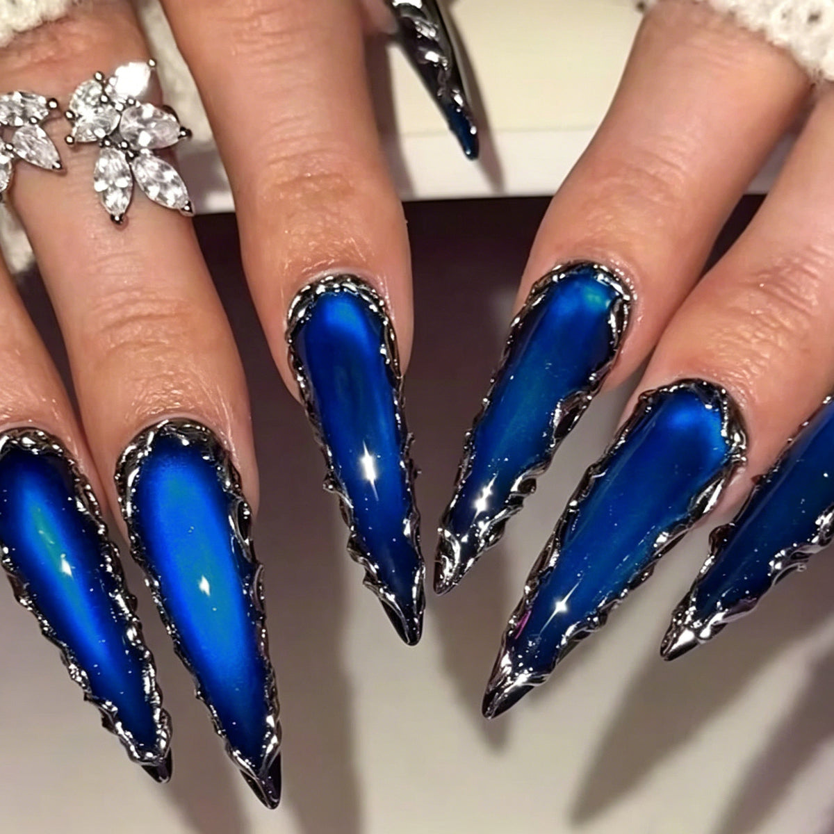 Stiletto-Nagelkunst-Design Brehn