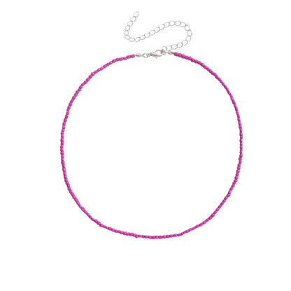 Buntes Perlen-Choker-Halsband Brehn