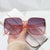 Damen oversized Sonnenbrille im modernen Schildpatt-Design Brehn