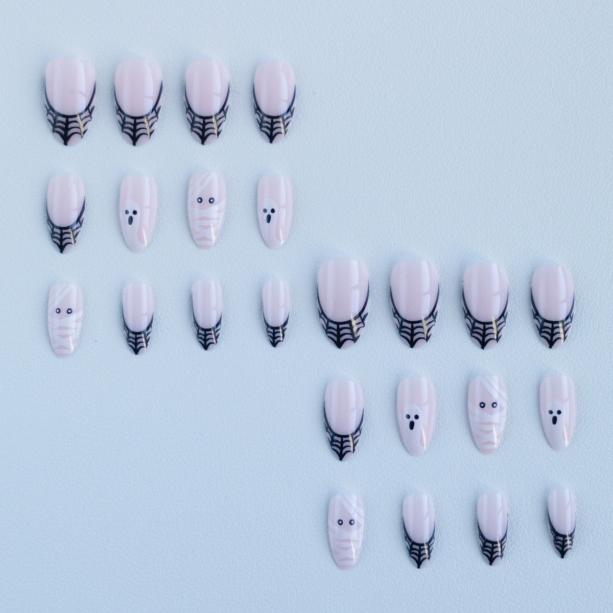 Verspielt Halloween-Themen Nagelkunst Set
