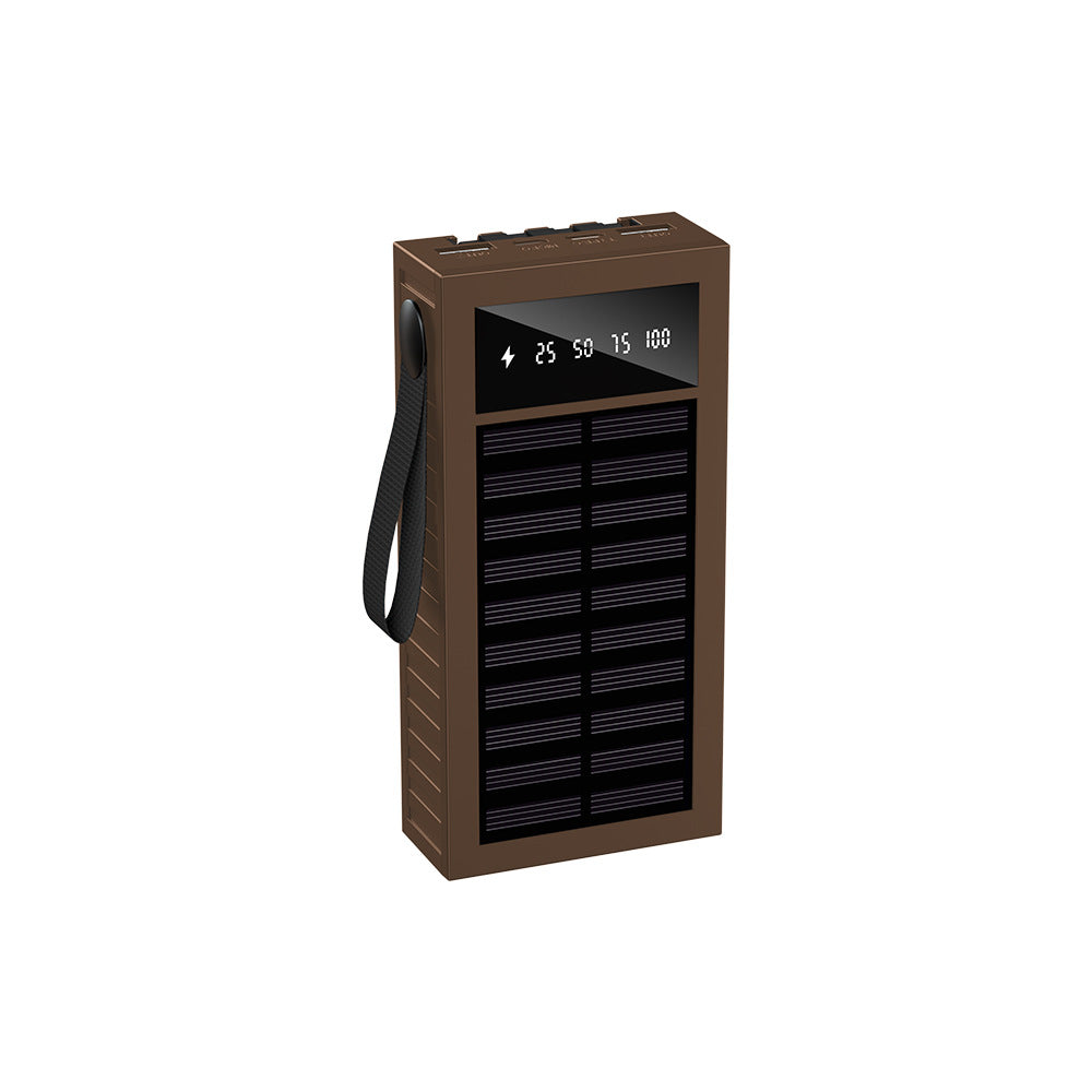 Tragbare Solar-Powerbank mit Multifunktionaler Ladeanzeige Brehn