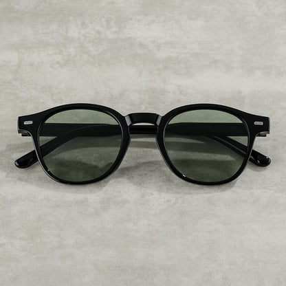 Vintage-inspirierte runde Rahmen-Sonnenbrille Brehn