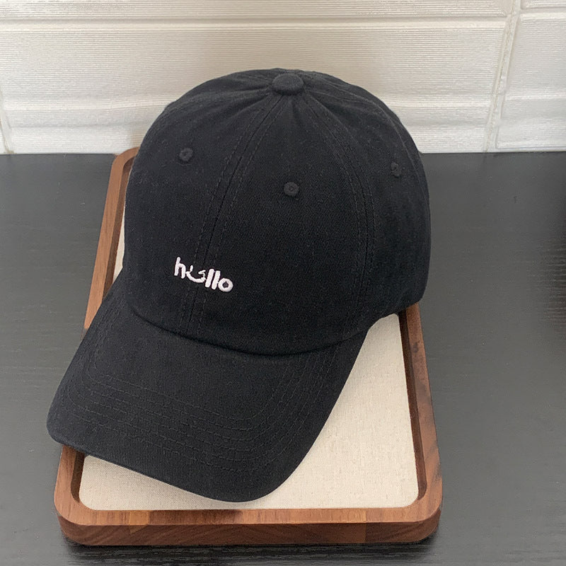 Unisex Freizeit Baumwolle Bestickte Kappe Brehn