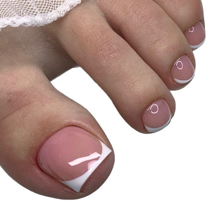 French Tip Gel Nagelkunst Brehn