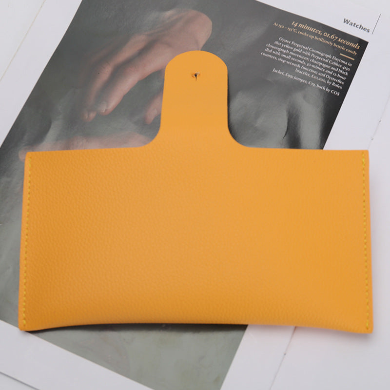 Stylische Strukturierte Leder Brieftasche Brehn