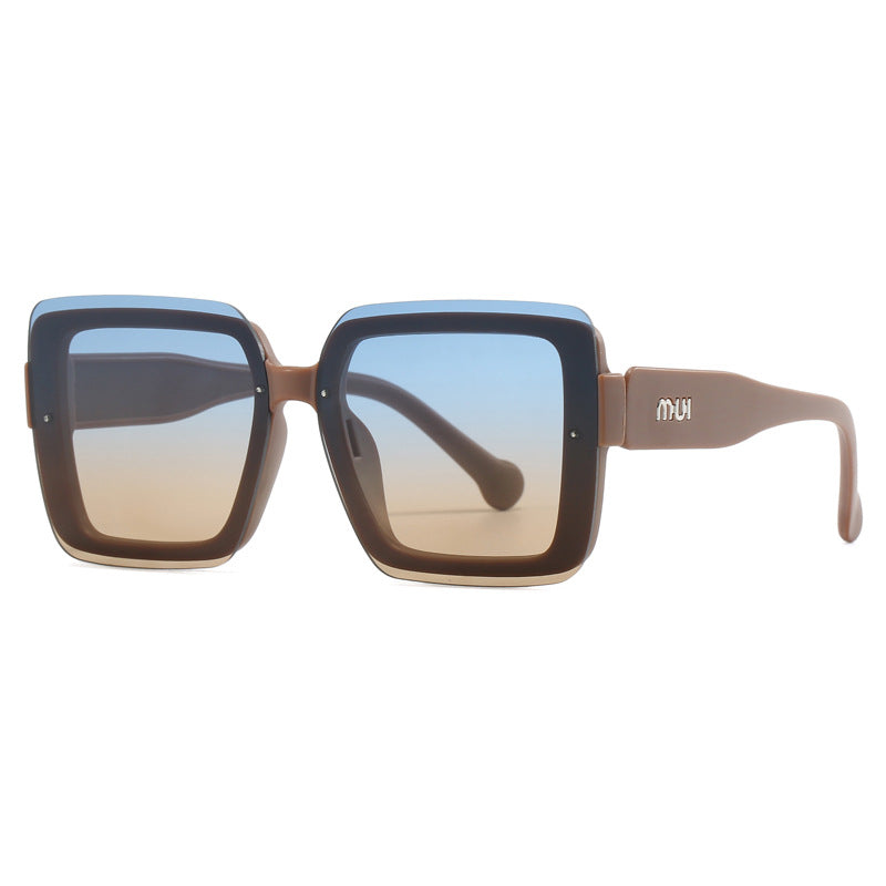 Damen oversized Sonnenbrille im urbanen Design Brehn