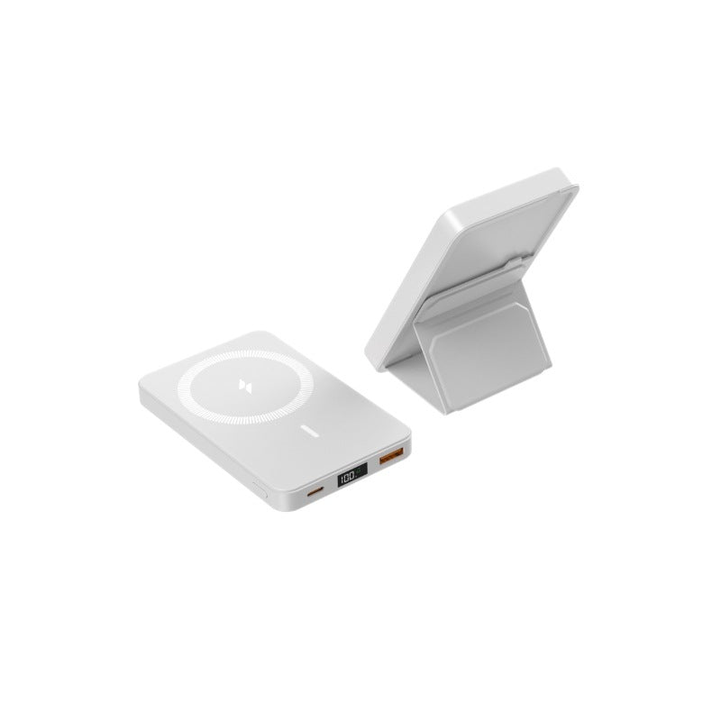 Kabellose Schnelllade-Powerbank mit Digitaler Leistungsanzeige Brehn