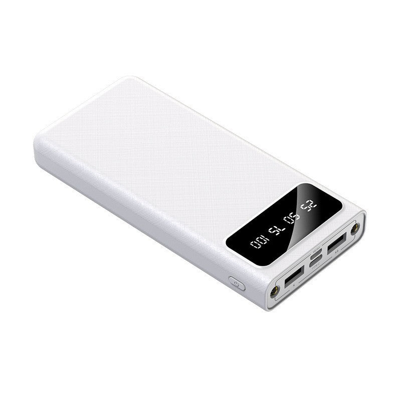 Tragbare Powerbank mit Intelligenter Lcd-Ladestandsanzeige und Dualen Usb-Anschlüssen Brehn