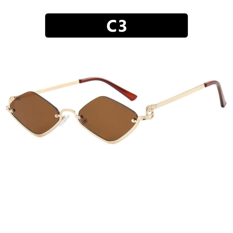 Damen Sonnenbrille im eleganten, geometrischen Design Brehn