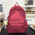 Leichter Schulrucksack mit Bambusmuster