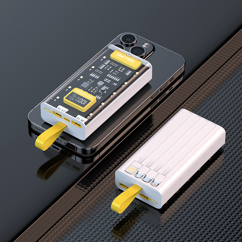Tragbare Powerbank mit hochmoderner Ladeeinsicht und USB-C Unterstützung Brehn
