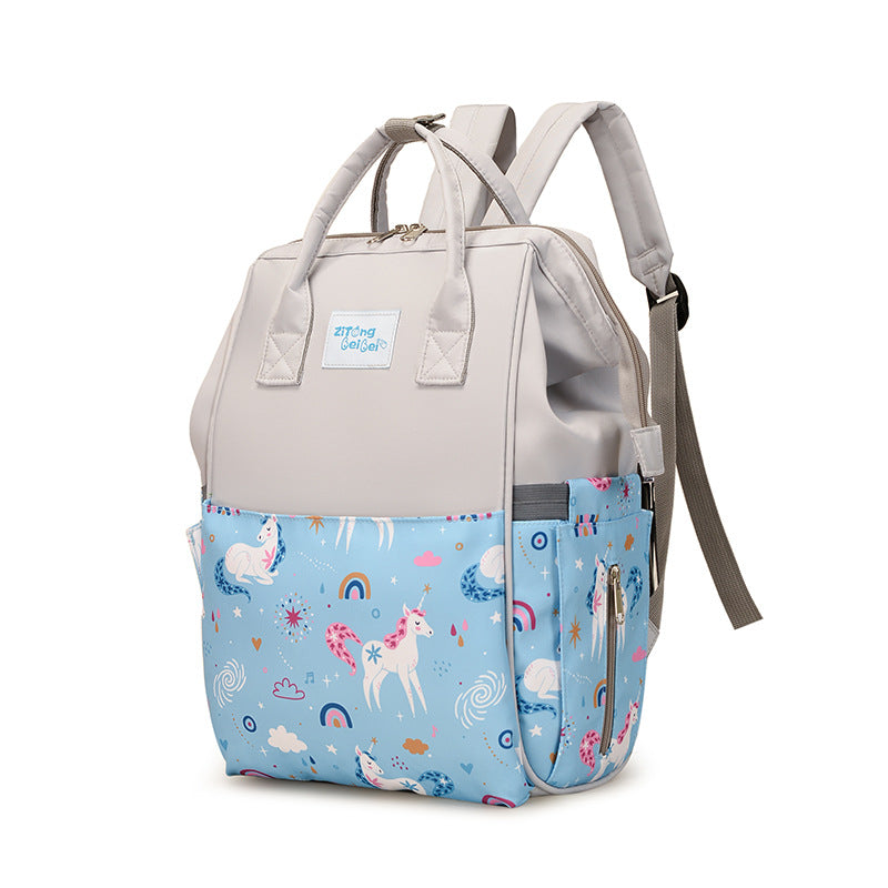Eclectic Unicorn Design Wickelrucksack Brehn