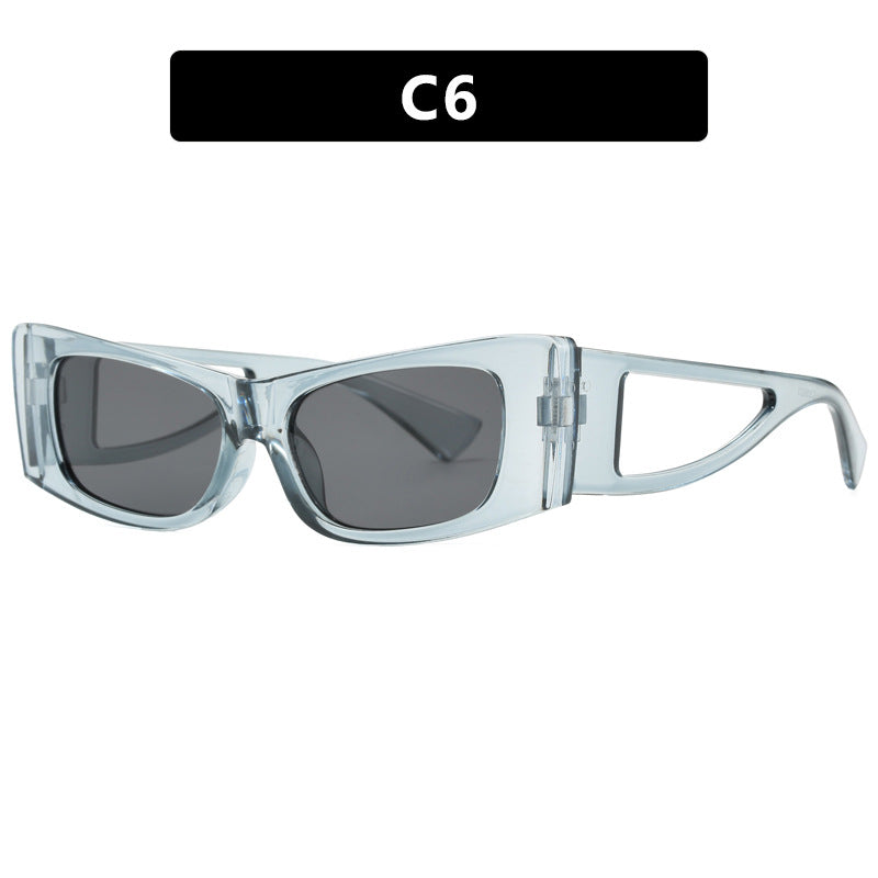 Damen trendige Sonnenbrille mit außergewöhnlichem Design und schützendem UV-Filter Brehn