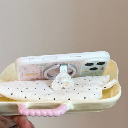 Herzförmiger Smartphone Halter Brehn