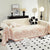 Elegante Blumengemusterte Sofa-Wurfdecke