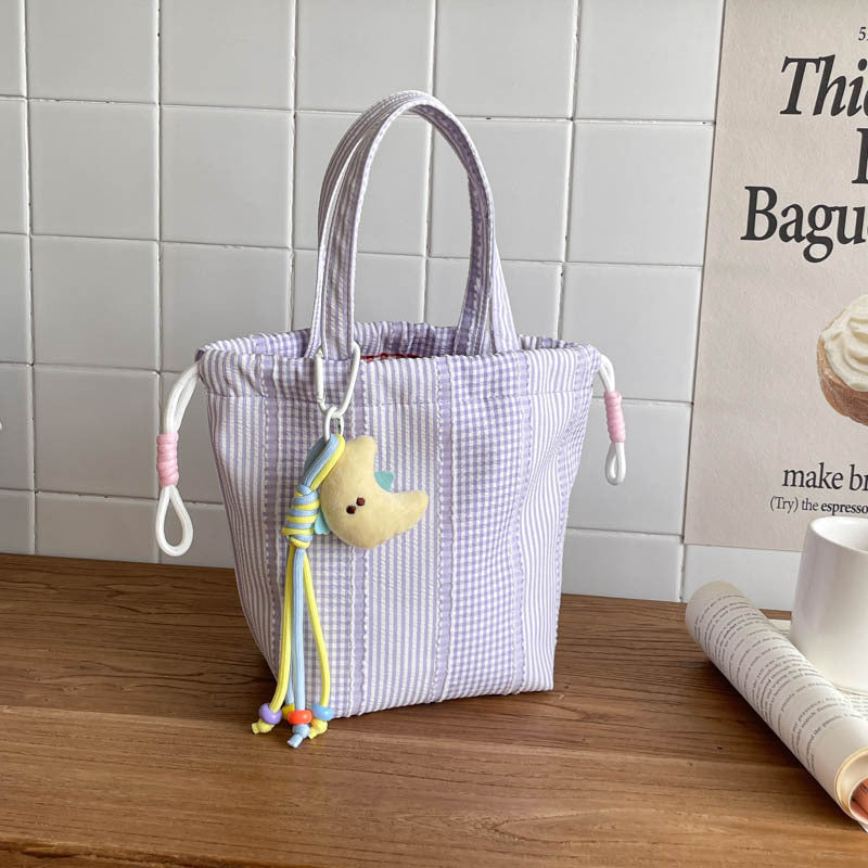 WoDrawstring Utility Tote Bag Brehn