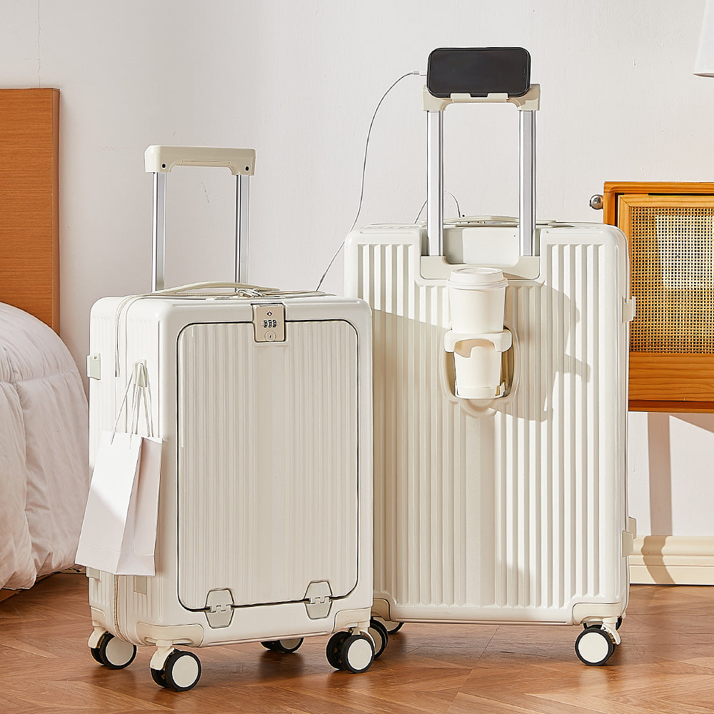 Stylische Hartschalen-Spinner-Reisetasche