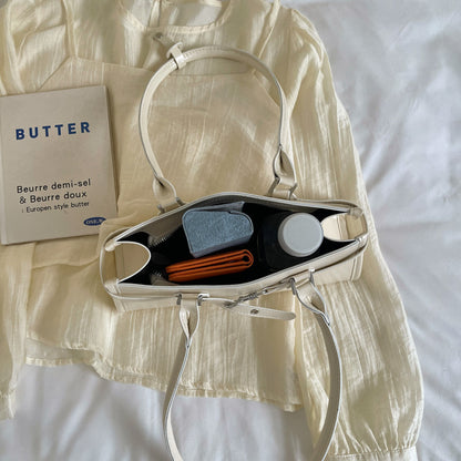 Elegante strukturierte Handtasche