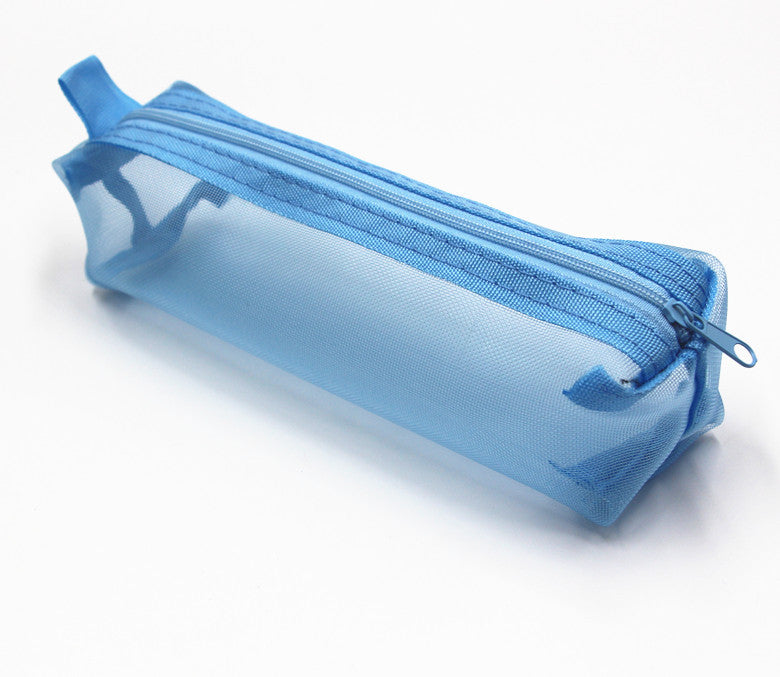 Transparente Reißverschluss-Stiftetasche Brehn