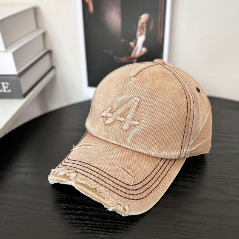 Damen Vintage Look Baseball Cap Brehn