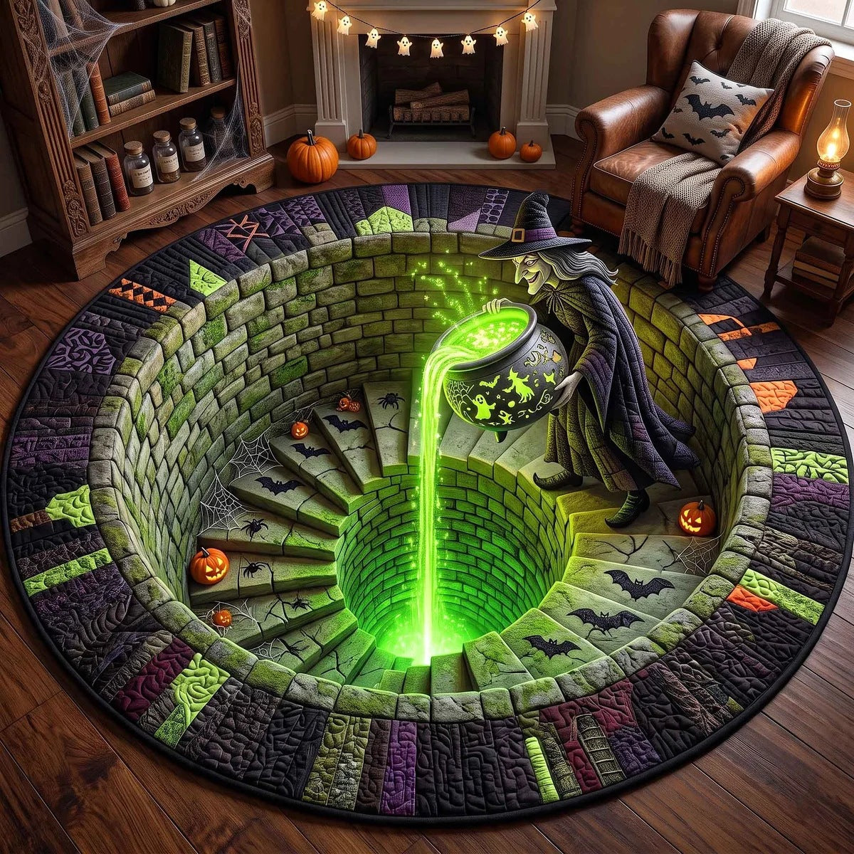 Halloween-Themen Runde Teppich