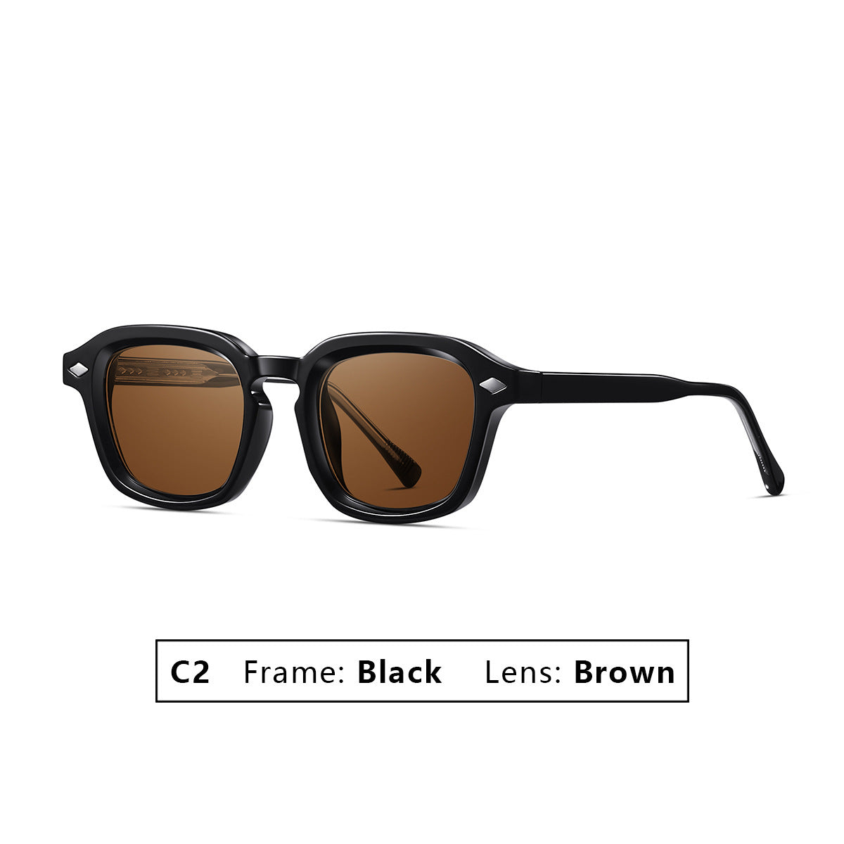 Damen modische Sonnenbrille mit innovativem Rahmen und polarisierenden Gläsern Brehn