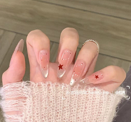 Dekoratives Press-On-Nagelset mit einzigartigen Mustern Brehn
