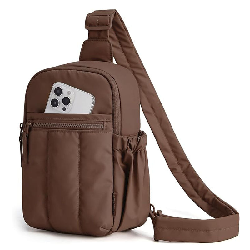 Kompakte Crossbody Tasche mit Mehreren Fächern Brehn
