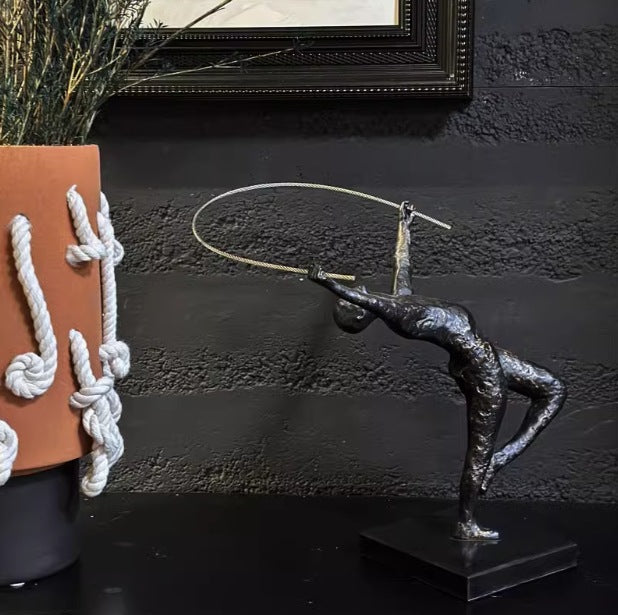 Abstrakte Kunstskulptur