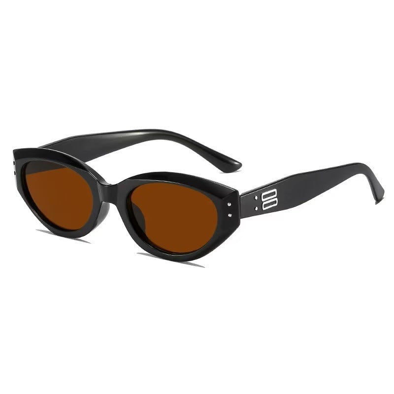 Moderne quadratische Sonnenbrille Brehn