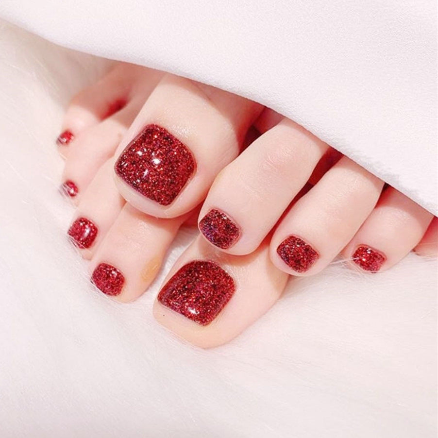 Glitzerndes Nagelset Brehn