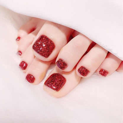 Glitzerndes Nagelset Brehn