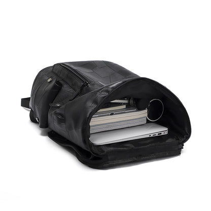 Premium Leder Mode Rucksack