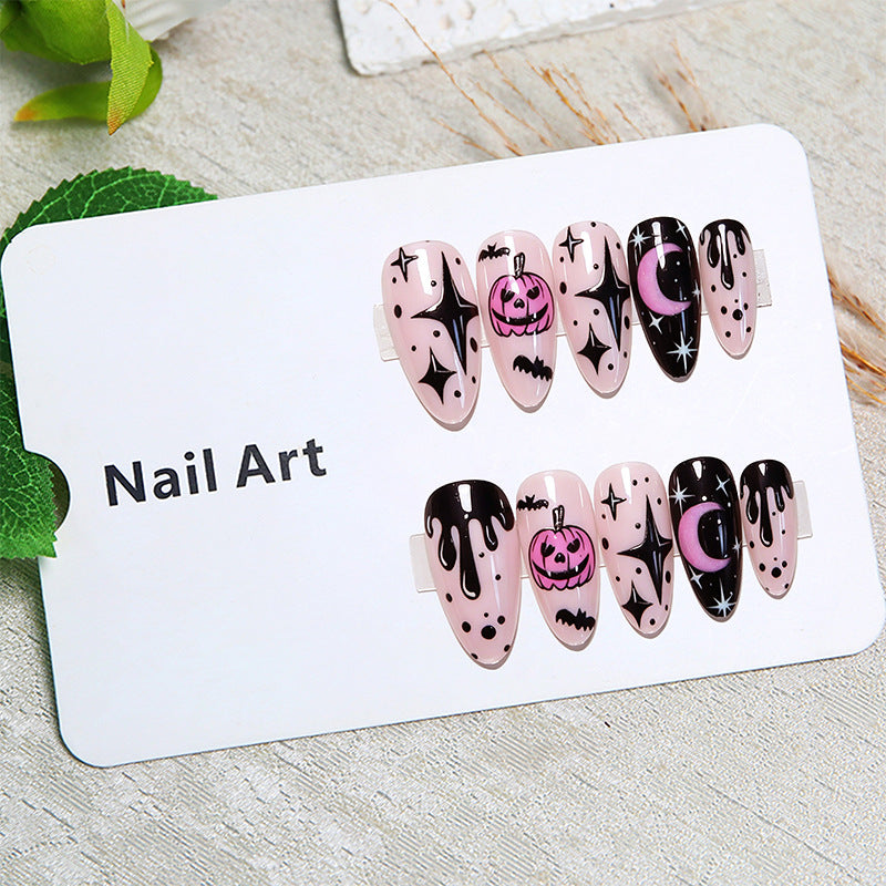 Kreative Kunstnägel im Halloween Design Brehn