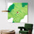 Verspielter Landschafts-Kunstdruck