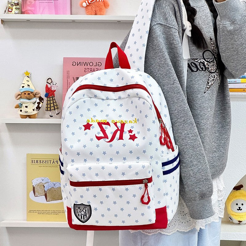 Multifunktionaler Sternen-Druck-Rucksack Brehn