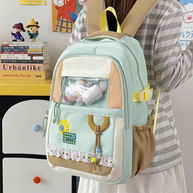 Verspielter Grafikdesign-Rucksack Brehn