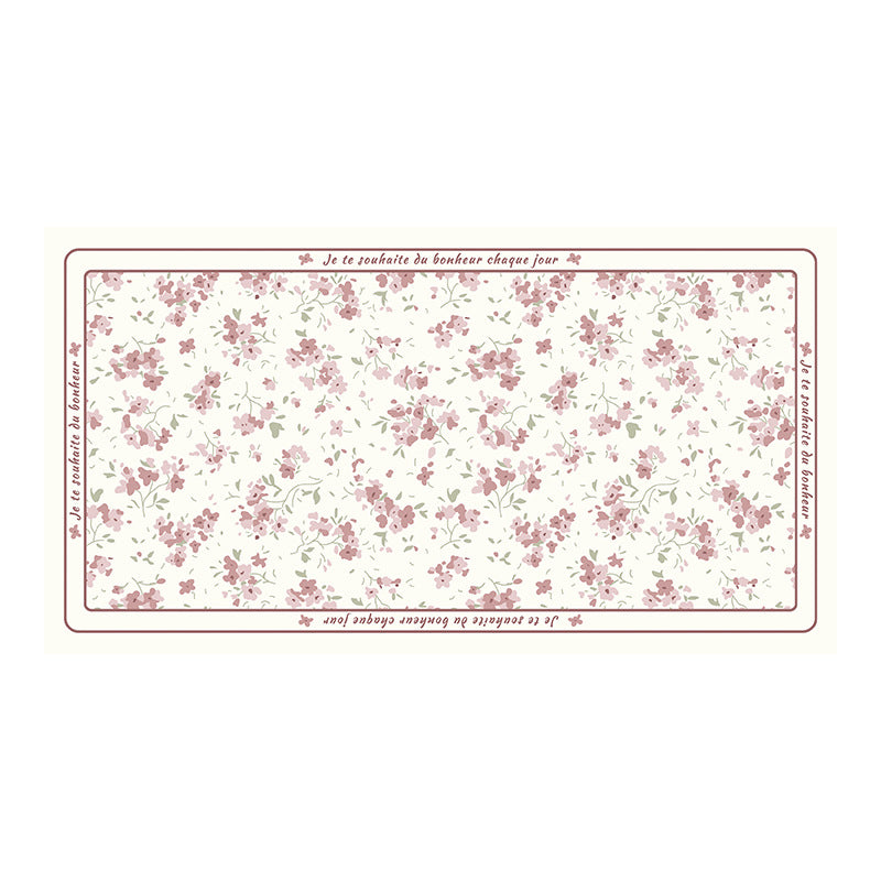 Dekorativer floraler Fensterbrett-Matte Brehn