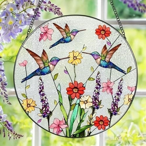 Buntglas Schmetterling Wandkunst Brehn