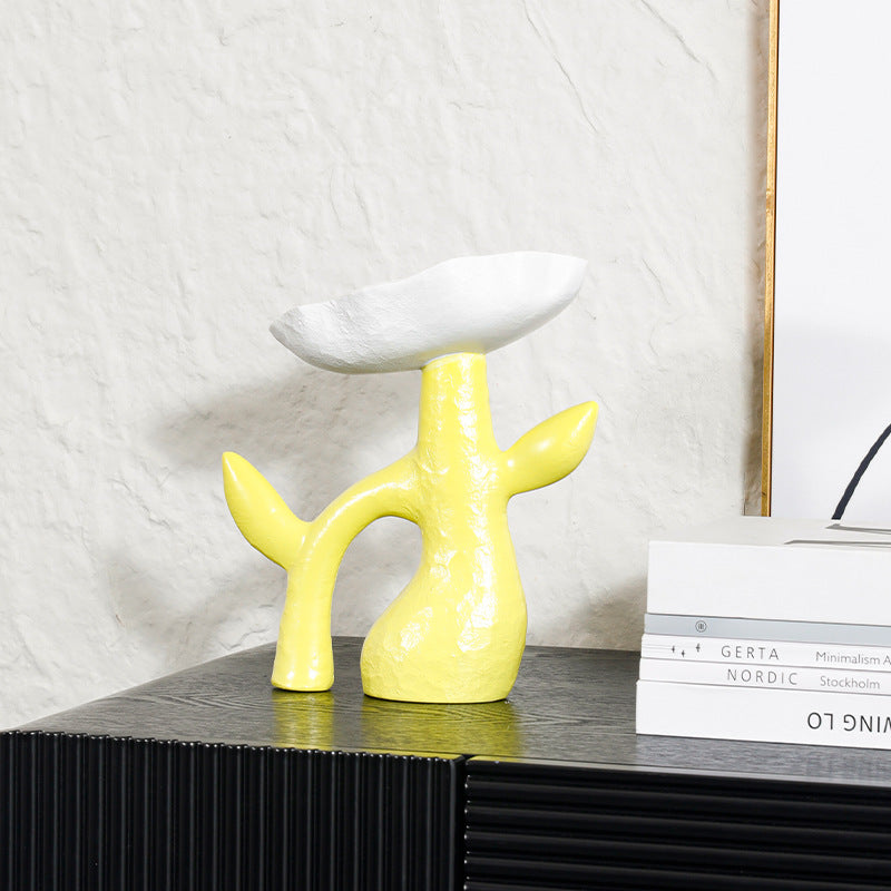 Dekorative Pflanzen Skulptur