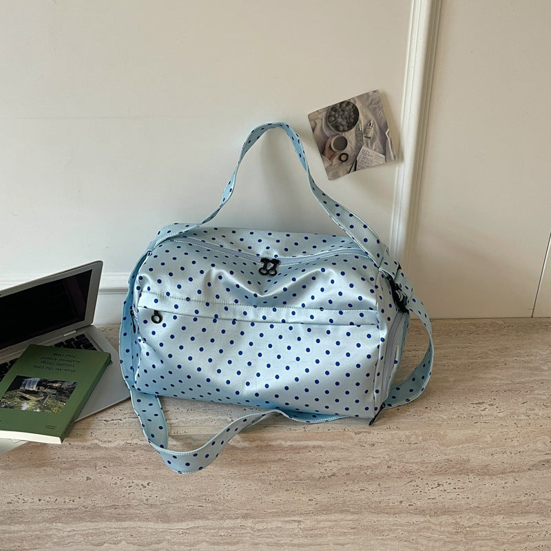 Modische Sport- und Reisetasche mit Punktiertem Design Brehn