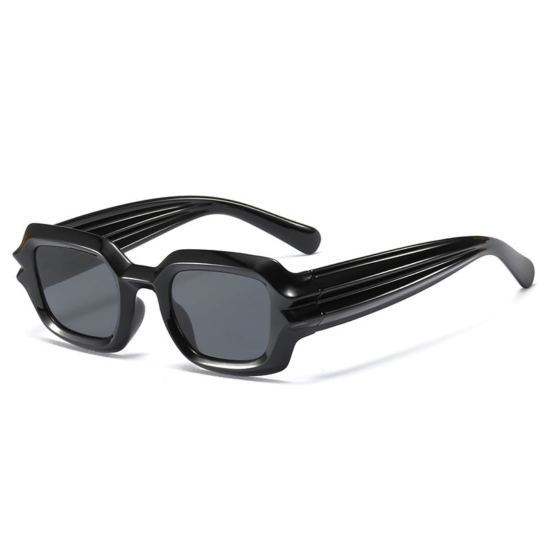 Damen Modische Sonnenbrille mit einzigartigem Rahmen und stylischen Details Brehn